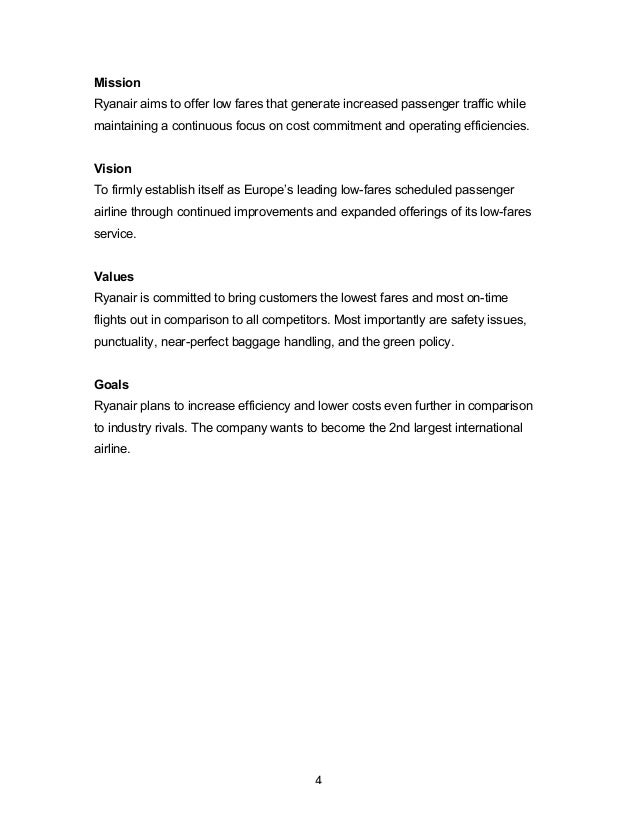 3 key drivers of change for ryanair ryanair the low fares airline ? ?always getting better? case study
